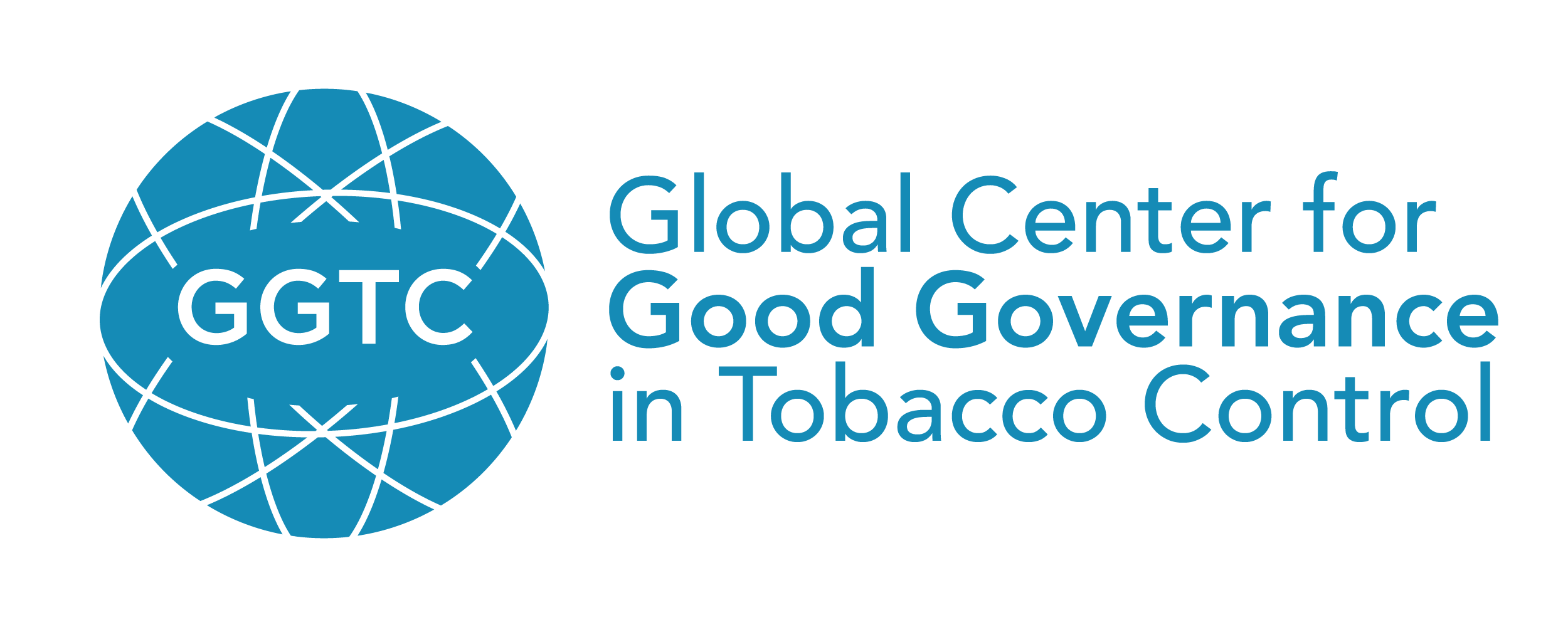 The words 'The Global Center for Good Governance in Tobacco Control' displayed around a globe
